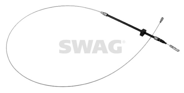 Cięgło, hamulec postojowy SWAG 10 92 3972