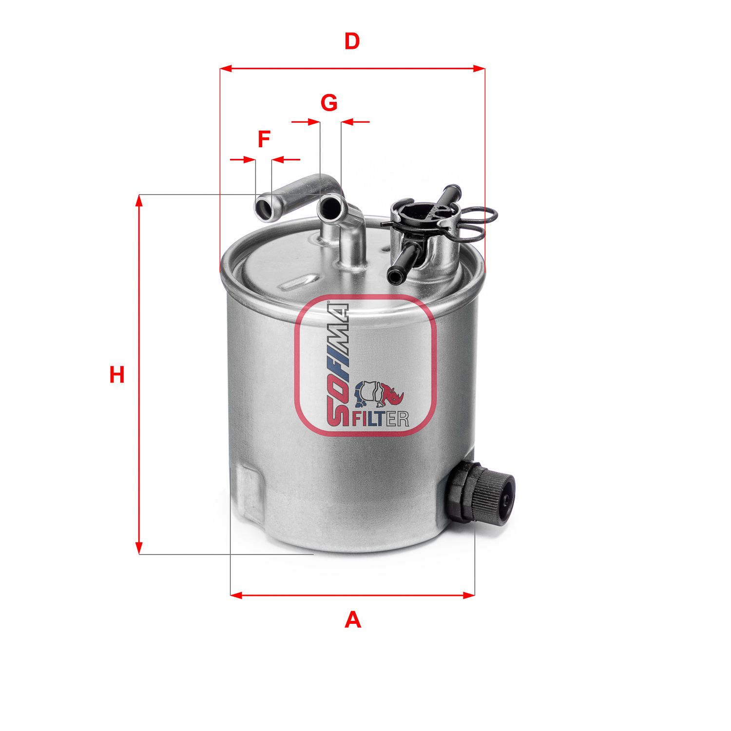 Filtru combustibil SOFIMA S 5394 GC