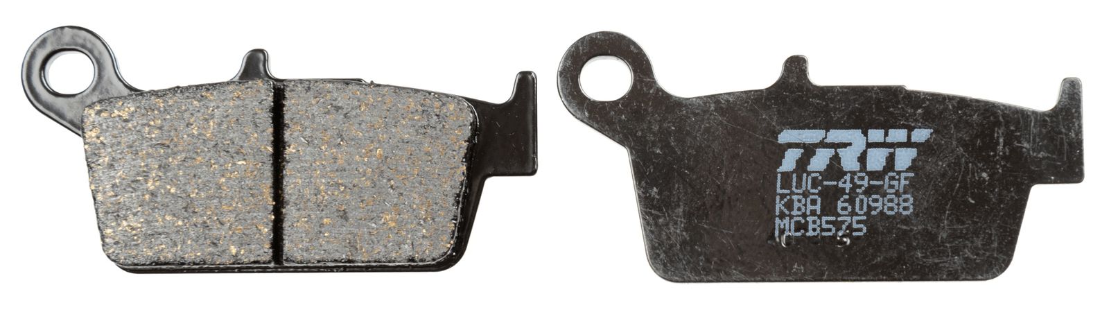 set placute frana,frana disc TRW MCB575