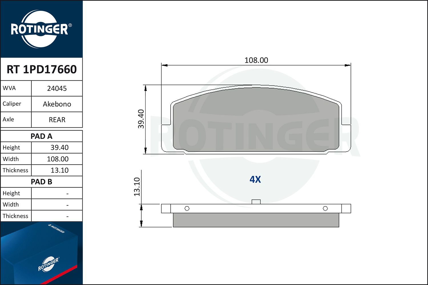 ROTINGER RT1PD17660