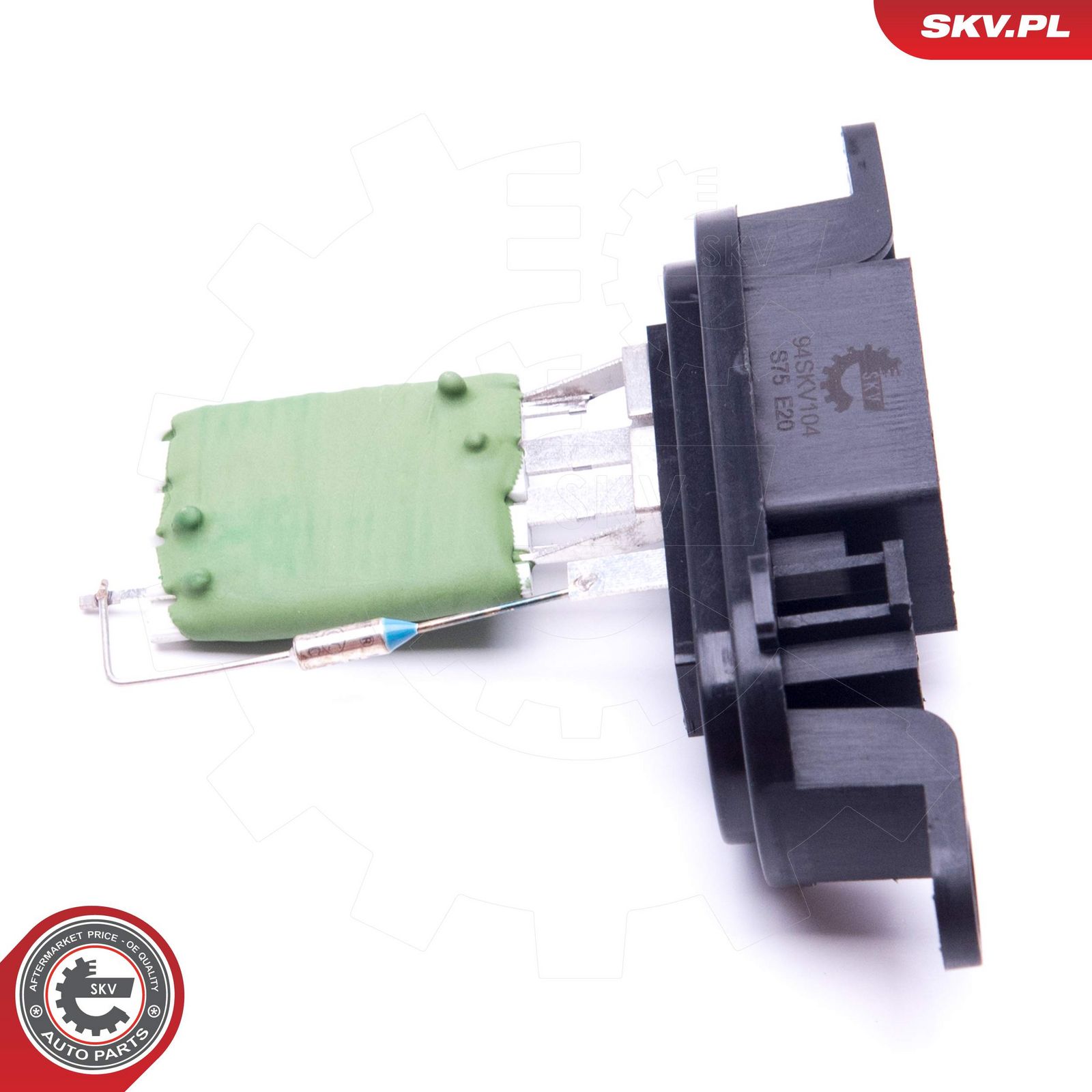 Odpor, vnitřní tlakový ventilátor ESEN SKV 94SKV104
