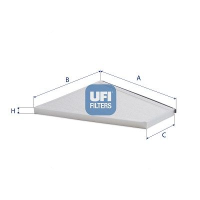 Filter vnútorného priestoru UFI 53.584.00