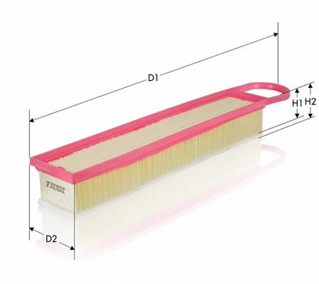 Filtr powietrza TECNECO FILTERS AR10418PMS
