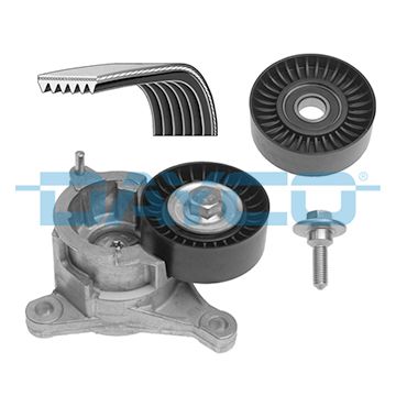Set curea transmisie cu caneluri DAYCO KPV167