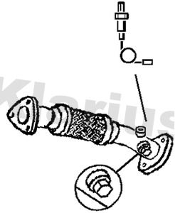 Rura wydechowa KLARIUS 302142