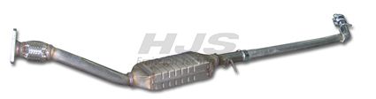 Zestaw doposażenia, katalizator/filtr cząstek stałych(kombi) HJS 93 23 2181