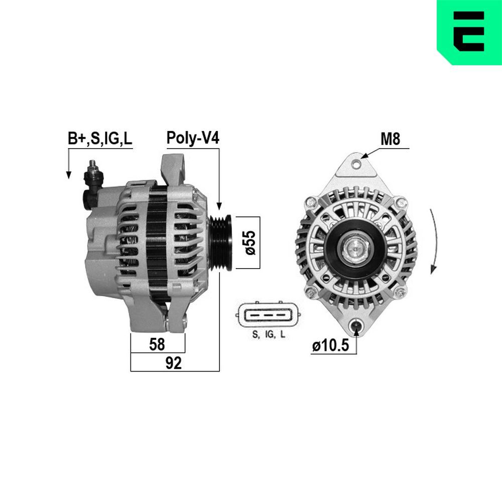 Generator / Alternator ERA 210613A
