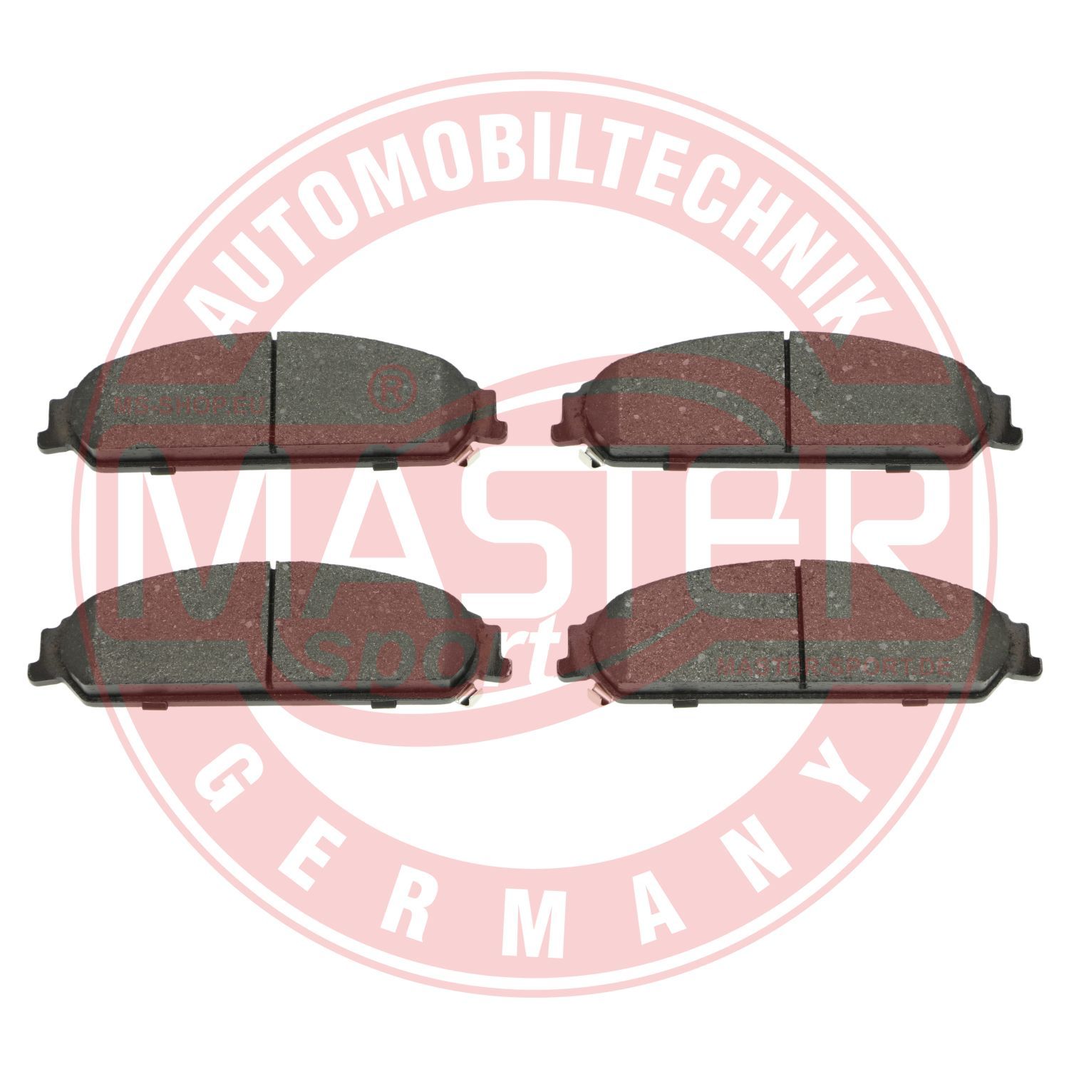 Zestaw klocków hamulcowych, hamulce tarczowe MASTER-SPORT GERMANY 13046141342N-SET-MS