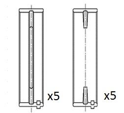 Tuleja łożyska wału korbowego FAI AUTOPARTS BM1066-025