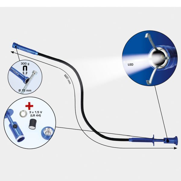 Recuperator cu gheare BRILLIANT TOOLS BT115908