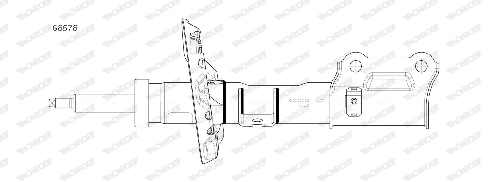 amortizor MONROE G8678