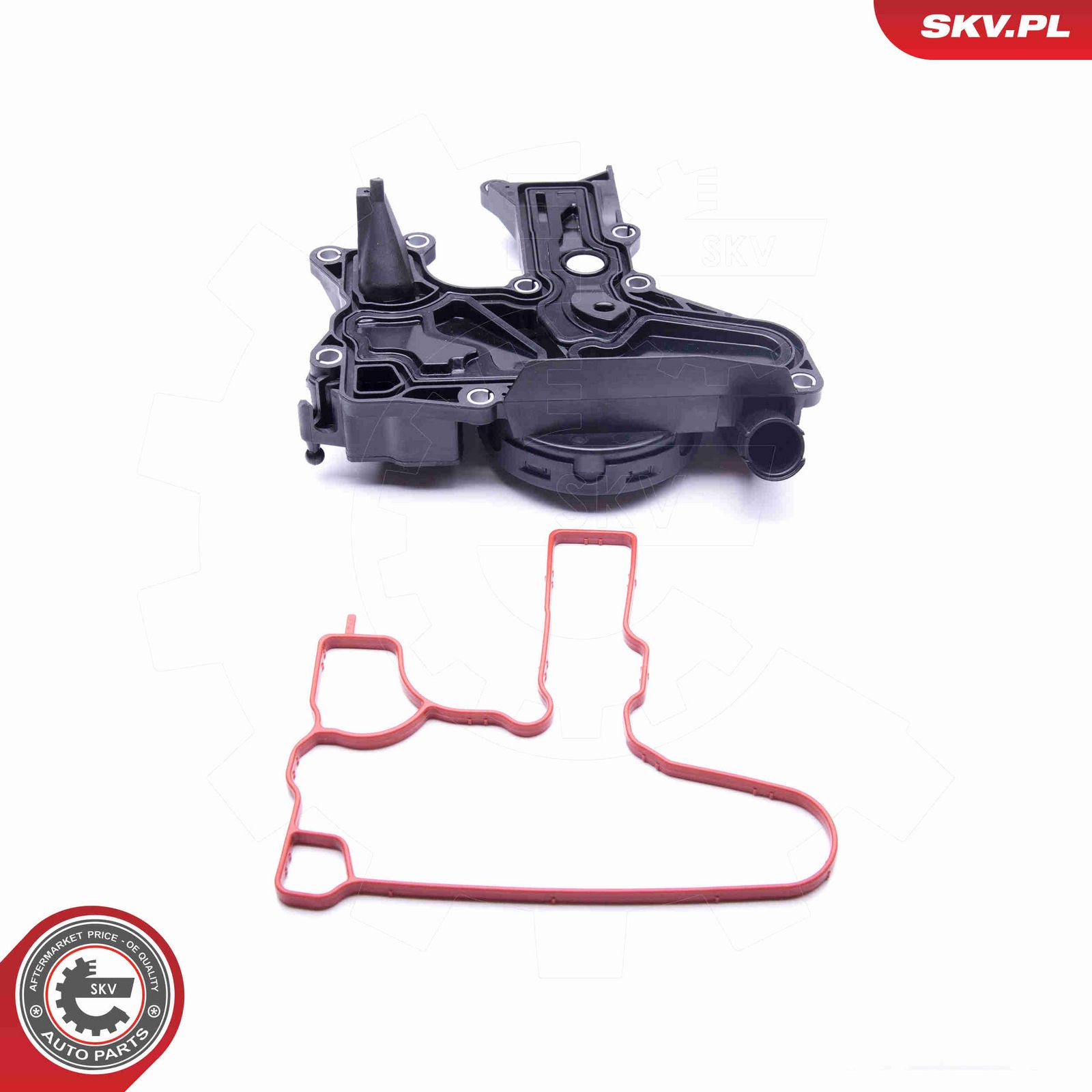 Маслосъемный щиток, вентиляция картера