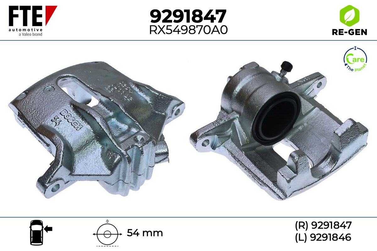 Etrier frana FTE 9291847