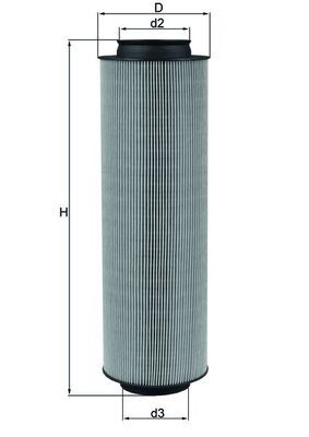 Vzduchový filter MAHLE LX 791