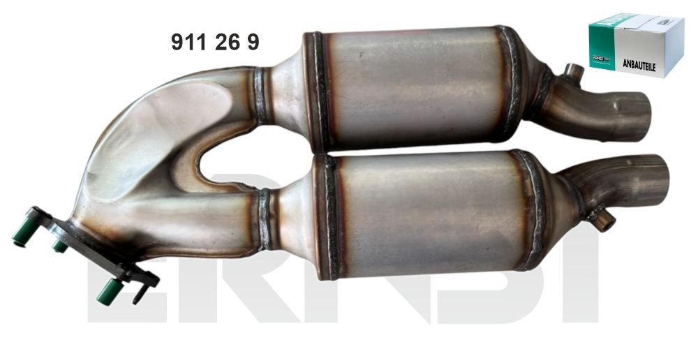Filtr sadzy / filtr cząstek stałych, układ wydechowy ERNST 4G0254800DX