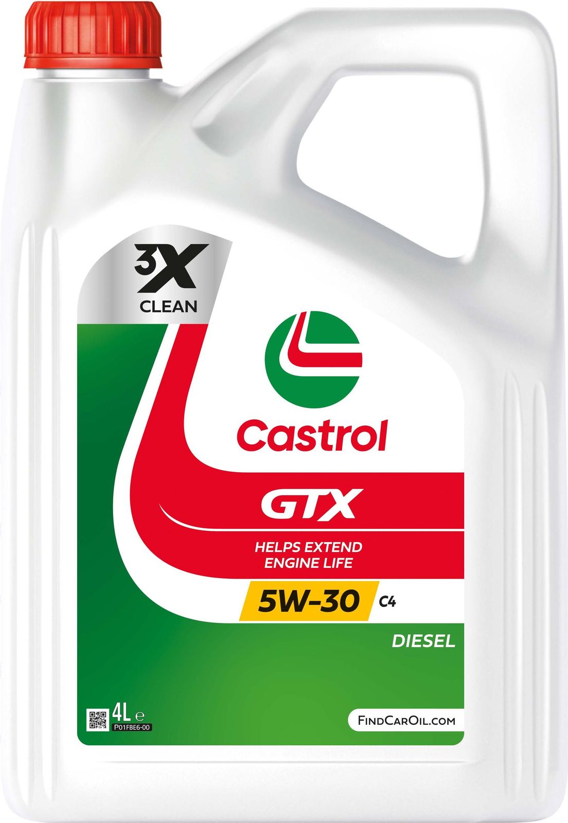 Motorolja Castrol GTX 5W-30 C4 4L