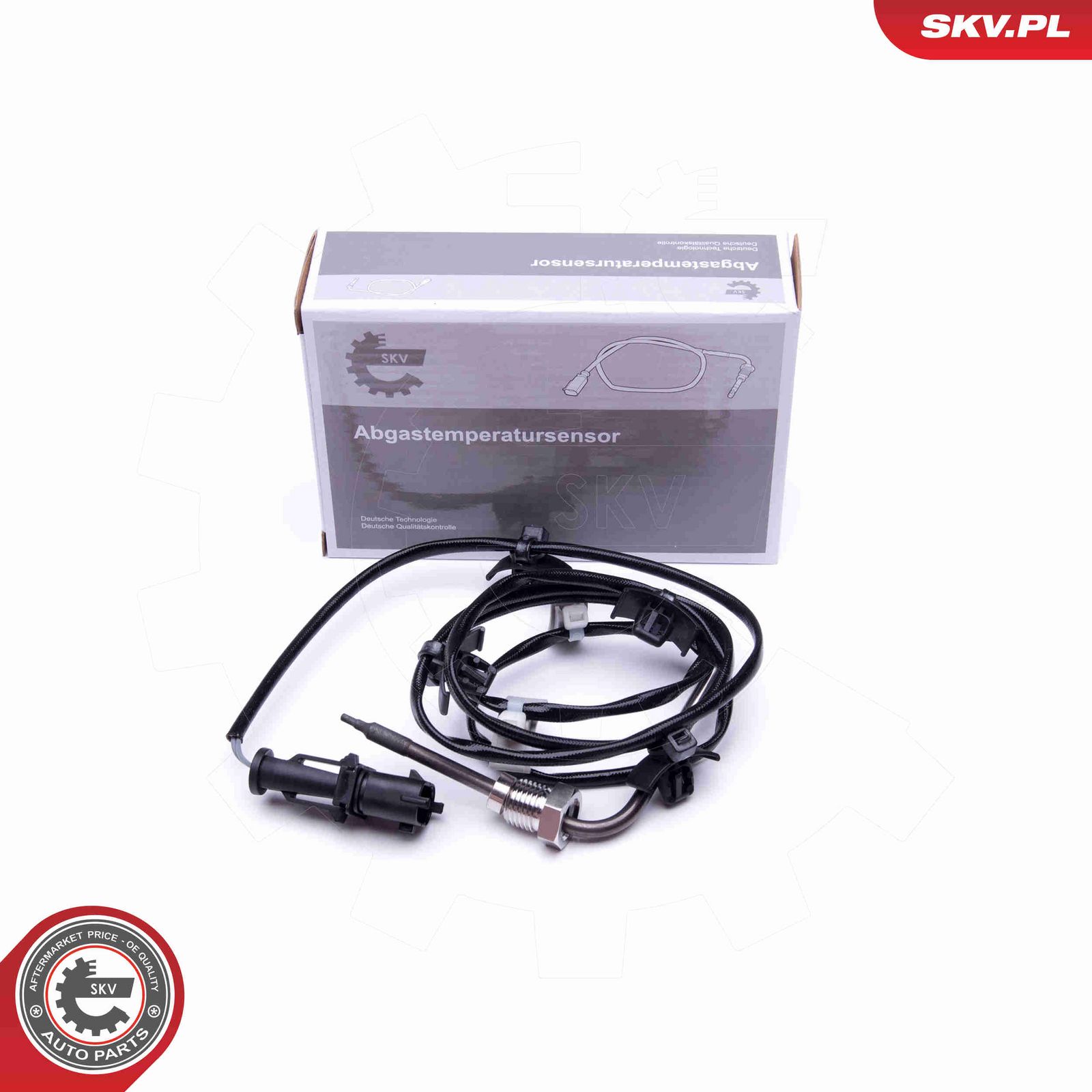 Датчик, температура выхлопных газов