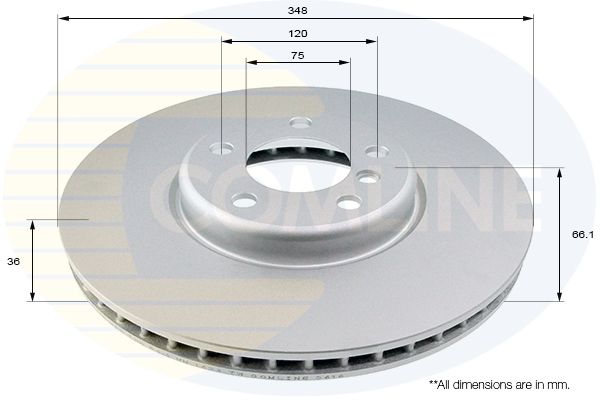 Tarcza hamulcowa COMLINE ADC1791VR