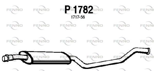 Tłumik środkowy FENNO P1782