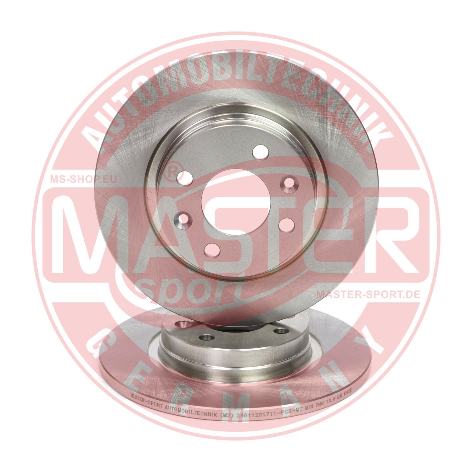 Tarcza hamulcowa MASTER-SPORT GERMANY 24011201711-SET-MS