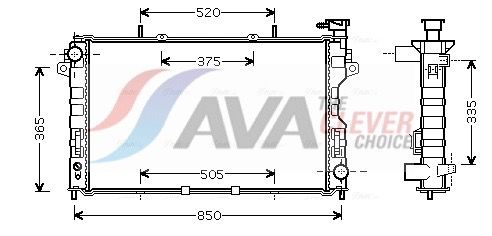 Радиатор, охлаждение двигателя