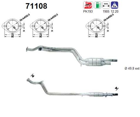 Katalizator AS 71108