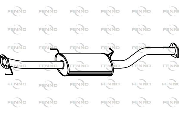 Tłumik środkowy FENNO P3891