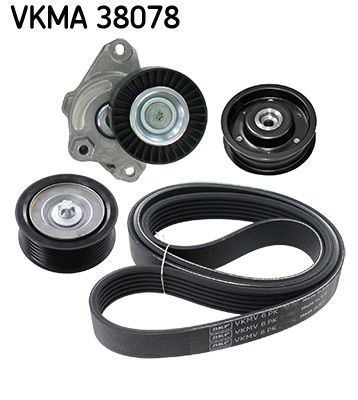 Ozubený klinový remeň - Sada SKF VKMA 38078