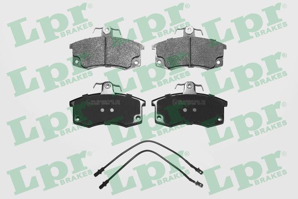 Zestaw klocków hamulcowych, hamulce tarczowe LPR 05P988