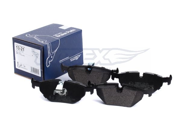 Levně Sada brzdových destiček, kotoučová brzda TOMEX Brakes 13-21