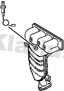 Katalizator KLARIUS 96476222