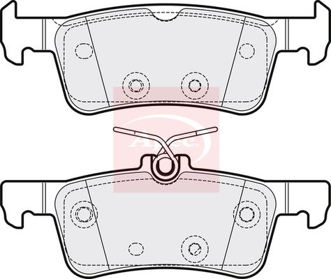 Apec - Rear Brake Pad Set