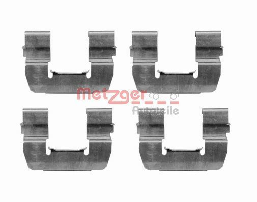 Set accesorii, placute frana METZGER 109-1668