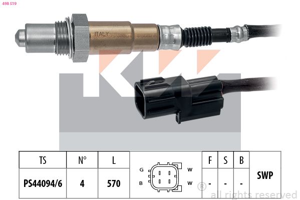 Sonda lambda KW 498 519