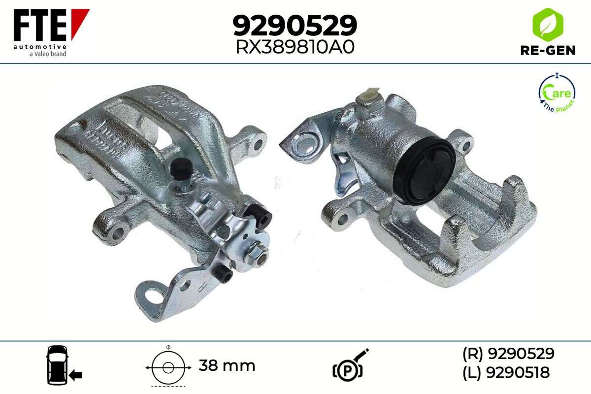 Etrier frana FTE 9290529