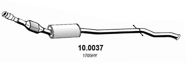 Katalizator ASSO 10.0037