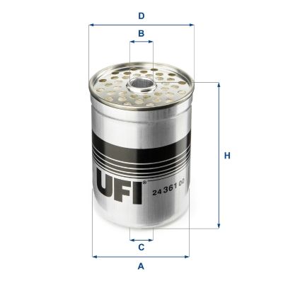 Palivový filter UFI 24.361.00