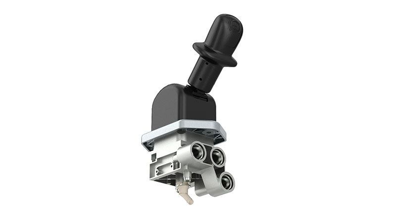 Valve de commande de frein, frein de stationnement