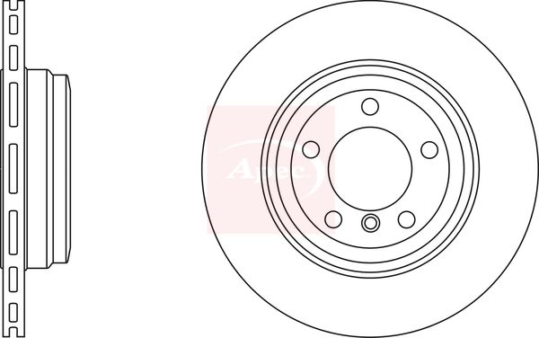 Apec - Rear Brake Disc