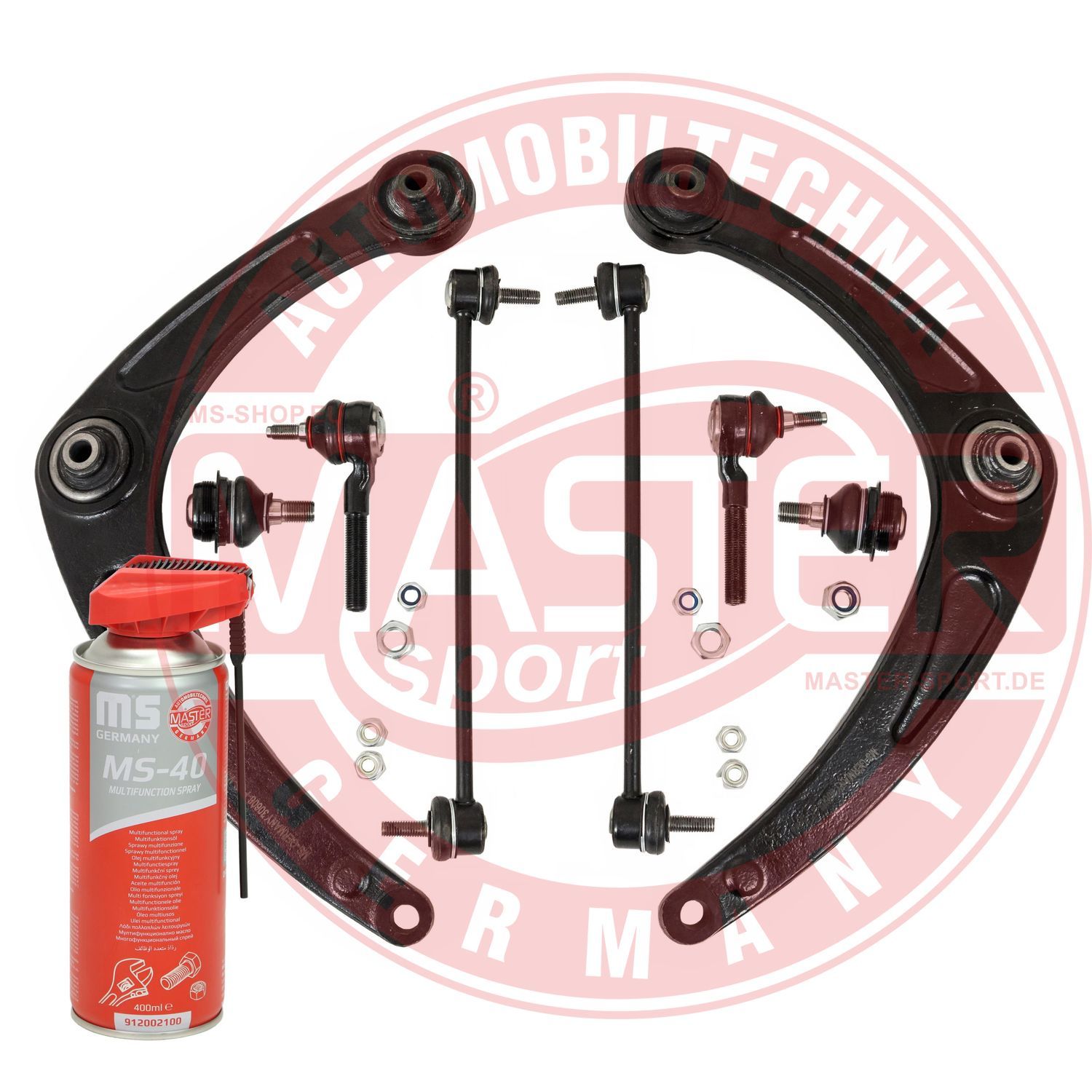 Zestaw wahacza, zawieszenie koła MASTER-SPORT GERMANY 36873-KIT-MSP