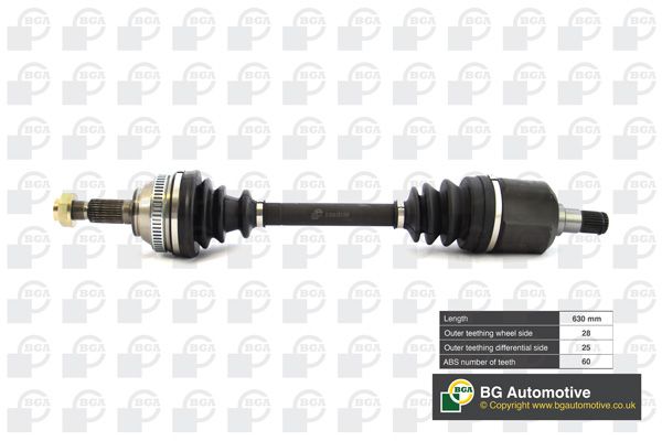 Wał napędowy BGA DS7513L