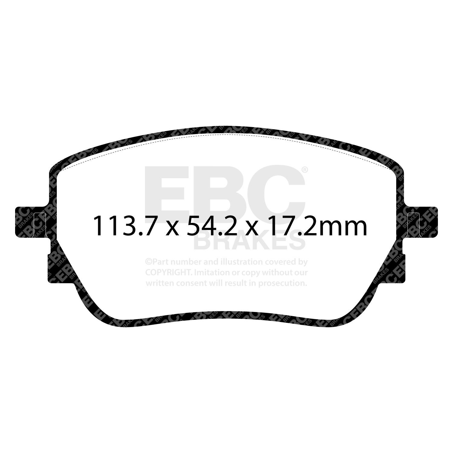 set placute frana,frana disc EBC Brakes DP42391R