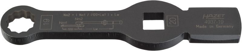 Cheie inelara de impact HAZET 4937-19