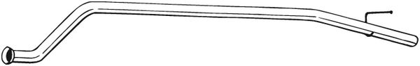 Rura wydechowa KLOKKERHOLM 890-121