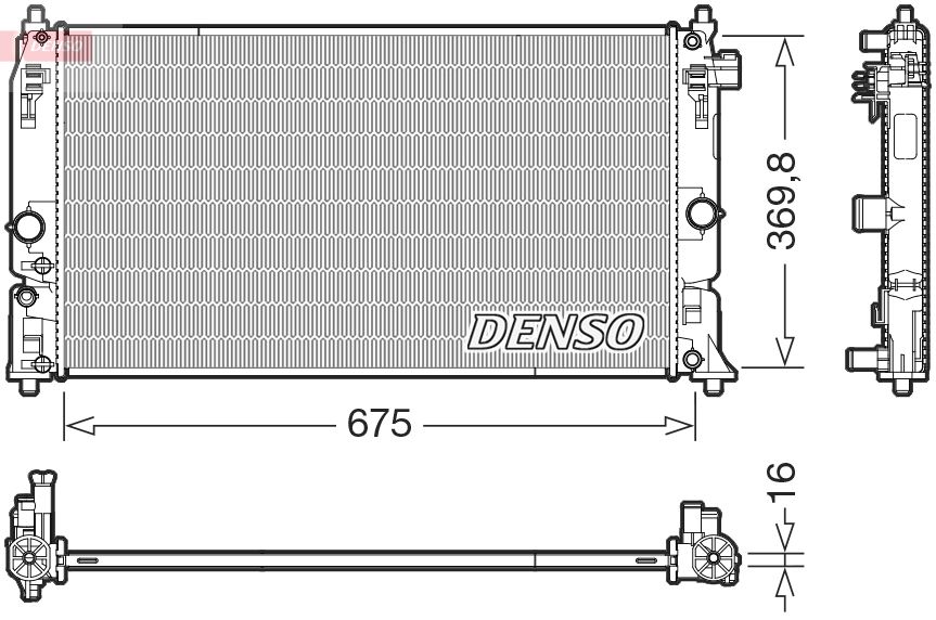 Radiators, Motora dzesēšanas sistēma