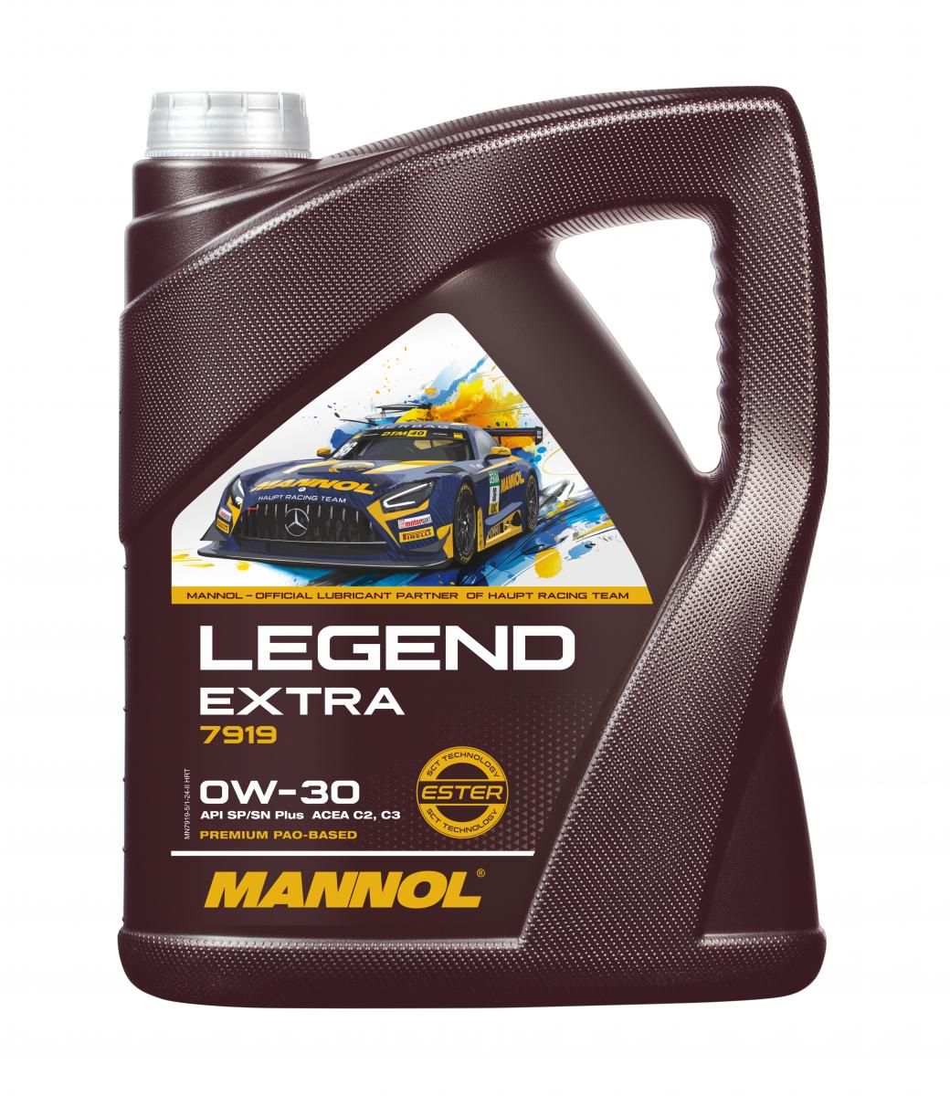 Mannol - Legend Extra 0W30 C2/C3 Fully Synthetic Engine Oil 5L