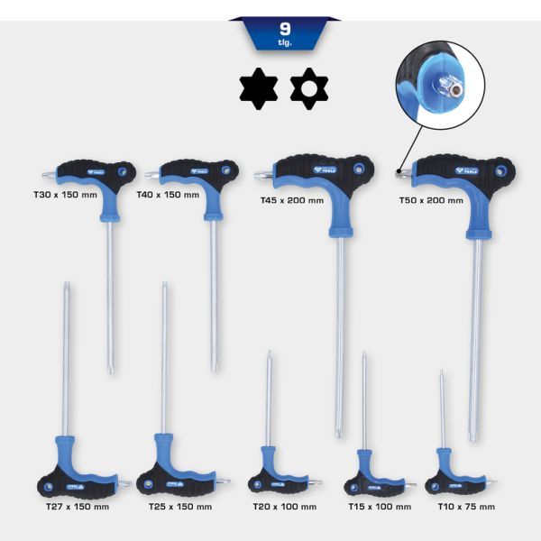 Set surubelnite unghiulare BRILLIANT TOOLS BT041200