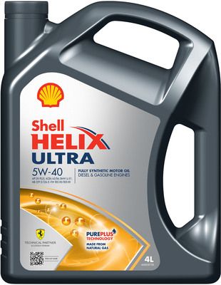 E-shop SHELL Motorový olej Helix Ultra 5W-40, 550052679, 4L