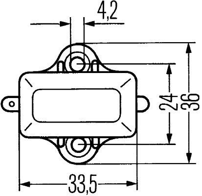 Levně Spínač, brzdové světlo HELLA 6DD 001 551-001