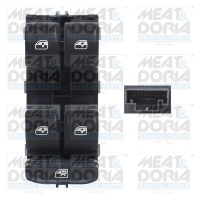 Przełącznik, podnośnik szyby MEAT & DORIA 26482